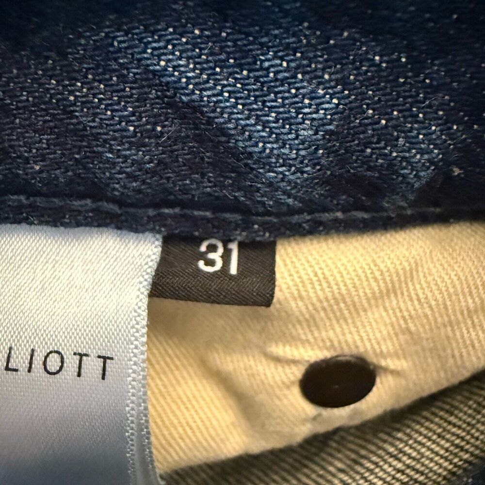 John Elliott Medium Wash Straight Jeans Button Fly Japan Size 31 Pockets - Picture 11 of 15